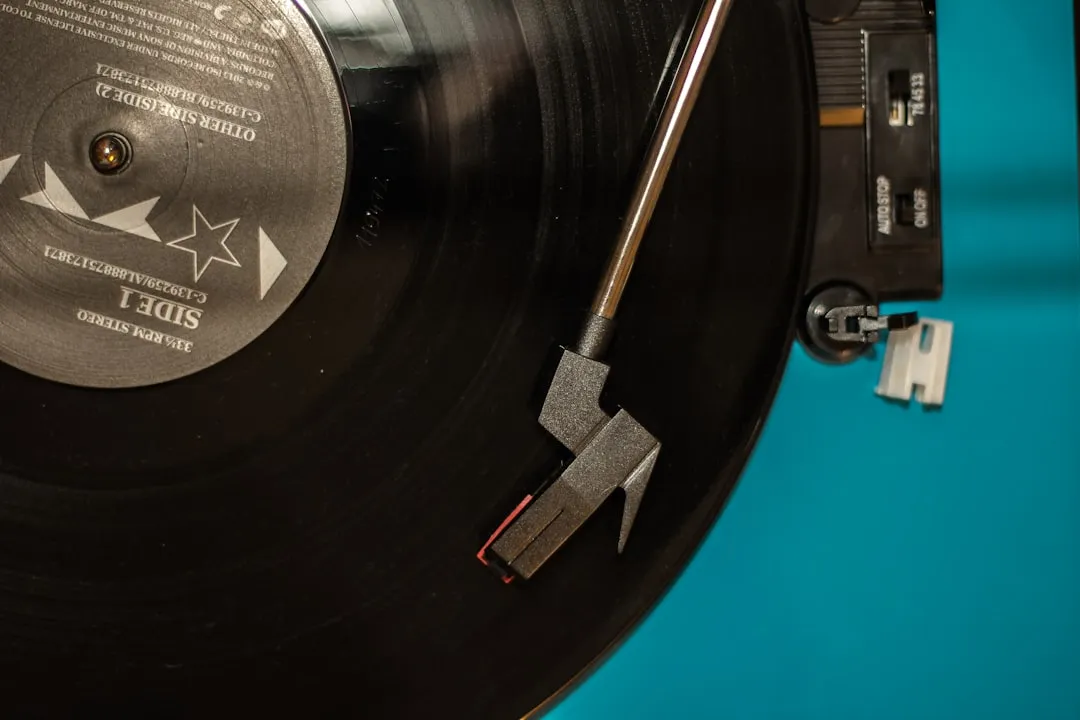 Photo Gramophone record