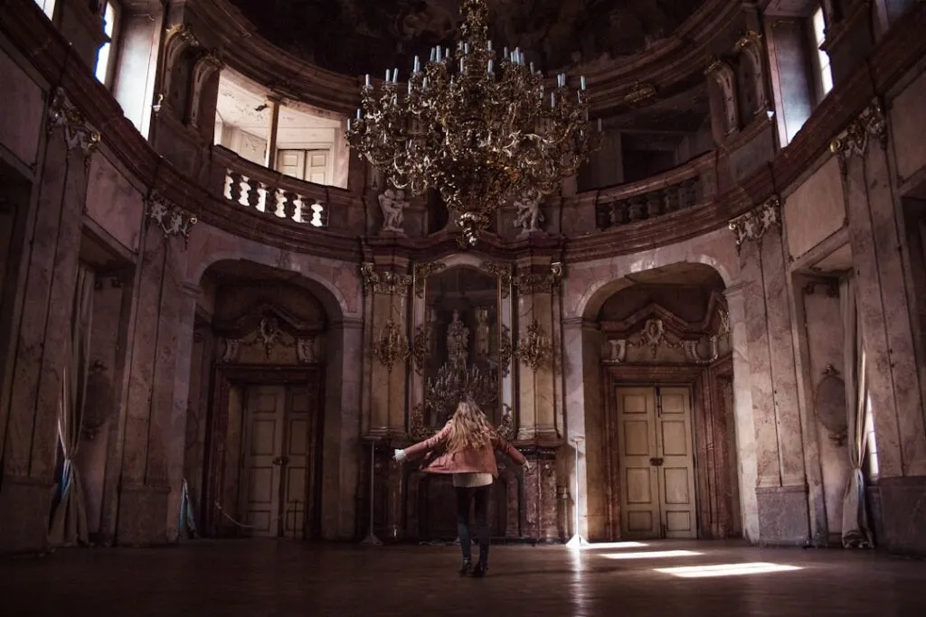 Photo Restored chandelier
