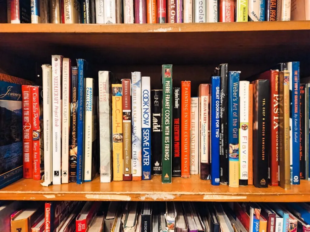 Photo Vintage bookshelves