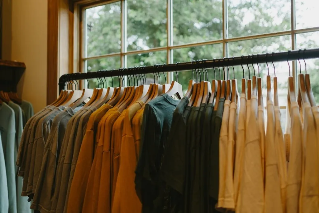 Photo buy clothes online without risks