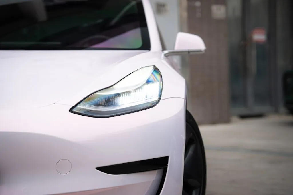 Photo clean headlights