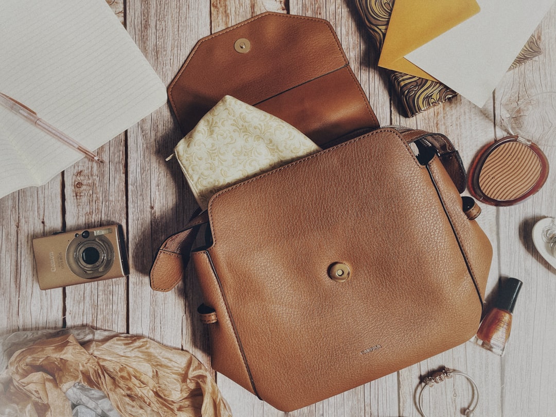 Photo clean leather vintage bags