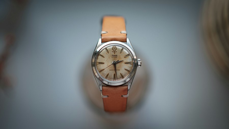 Photo authenticating vintage watch