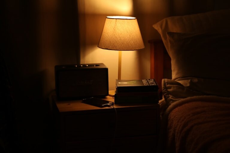 Photo nighttime routine