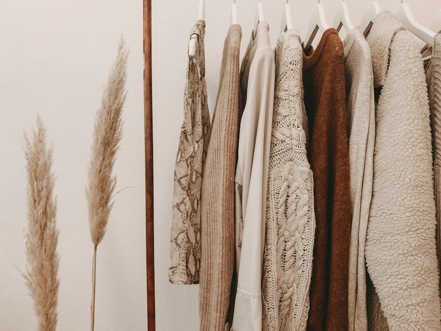 Photo fashionable clothes