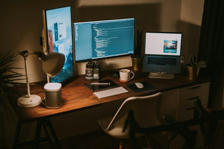 Photo office setup