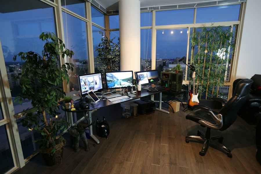 Photo office setup