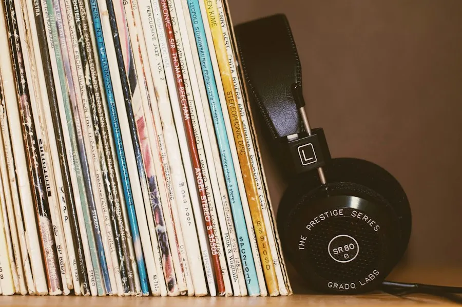 Photo vinyl records collection guide